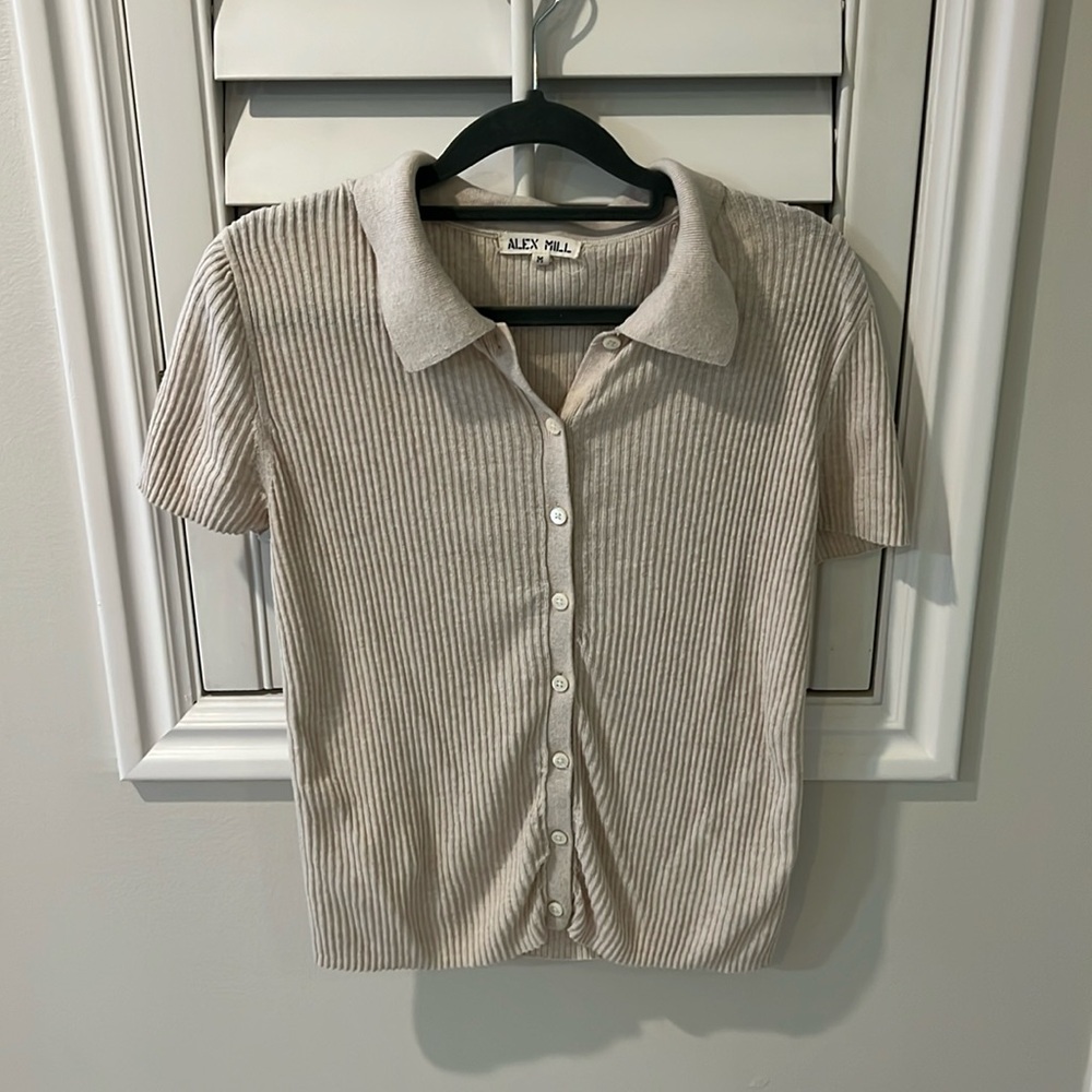 Alex Mill Women’s polo medium